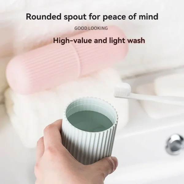 Portable Toothpaste Toothbrush Protect Holder Case Travel Camping Storage Box Protect Toothbrush Toothpaste from Dirt and Damage - Image 5