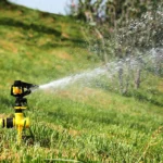 Adjustable Rocker Impact Sprinkler, 360° Rotary Watering Nozzle for Lawn, Garden, Agriculture Irrigation - Image 2