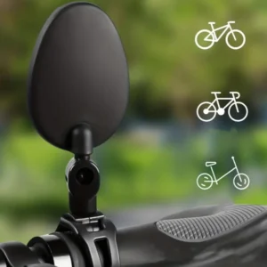 Bike Mirror 360 Degree Adjustable Rotatable Handlebar Mirror Wide Bycicle Accessories Cycling Rear View Mirror