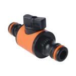 2PCS Garden Hose Shut Off Valve, Pipe Connector Coupler for Watering Irrigation System, Water Stop Repair Fitting - Image 2