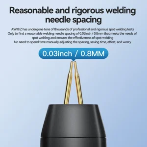 Portable Spot Welder DIY Handheld Spot Welding Machine 11 Gears Adjustable Energy Storage Spot Welding