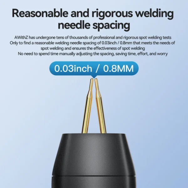 Portable Spot Welder DIY Handheld Spot Welding Machine 11 Gears Adjustable Energy Storage Spot Welding - Image 5