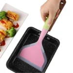 1 Piece Random Color Silicone Kitchen Utensil Cooking Utensil Spatula Beef Meat Egg Kitchen Scraper Pizza Cooking Spatula - Image 2