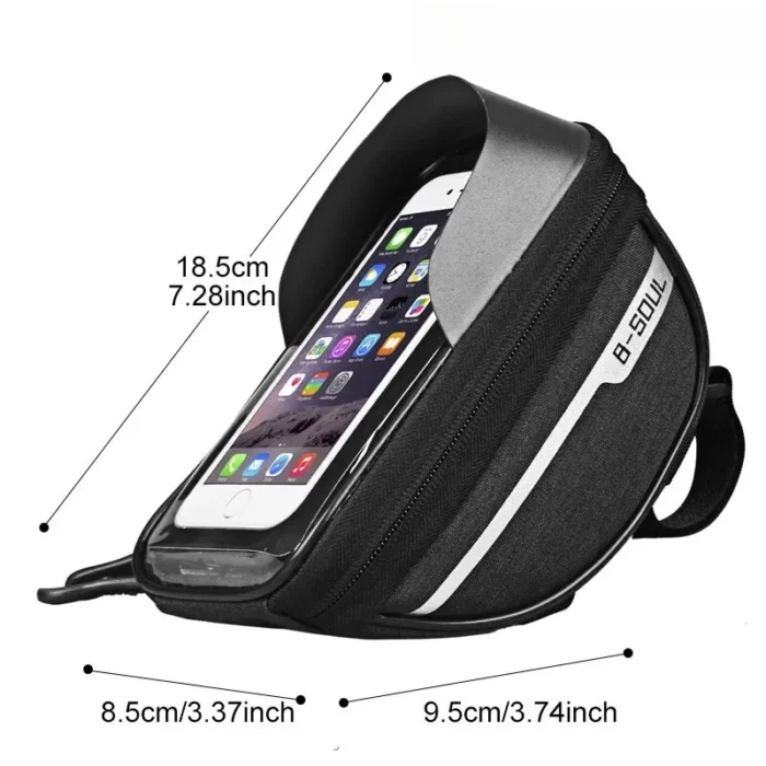 kf-Sb84426fff4594567bd4457dc811d3c5a6 Bicycle Bag 1L Frame Front Top Tube Bike Bag Handlebar Mtb Touch Screen Cycling Bag Phone Holder Bicycle Accessories - Image 3
