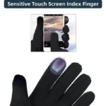 Warm Winter Gloves Polar Fleece Cold Weather Gloves Touch Screen Women and Men Thermal Gloves for Running Hiking - Image 4