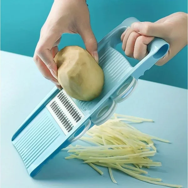 Vegetable Fruit Slicer Multifunctional Manual Food Grater Cutter Potato Household Chopper Kitchen Veggie Dicer Gadgets - Image 3