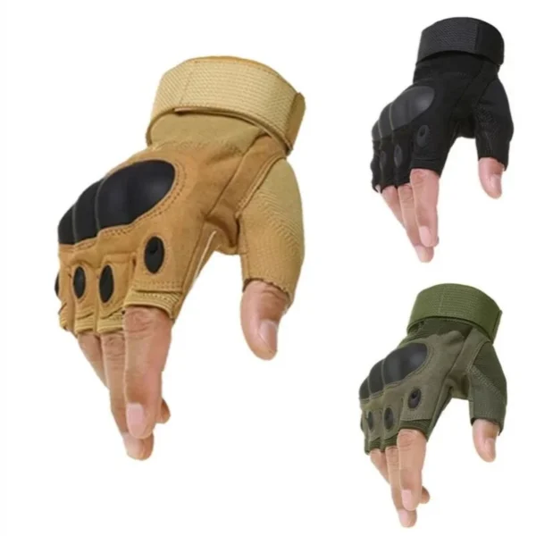 Half Finger Men Gloves Outdoor Military Tactical Gloves Sports Shooting Hunting Airsoft Motorcycle Cycling Gloves - Image 7