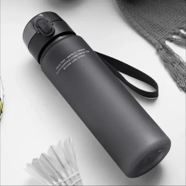 1PCS Portable BPA Free Leak Proof Sports&Fitness Frosted Water Bottle High Quality Children and Adults Casual Water Cup - Image 2