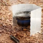 8 Plates / 10 Plates Aluminum Alloy Stove Windscreen, Ultralight Foldable Stove Windshield, Suitable For Outdoor Camping, Picnic - Image 4