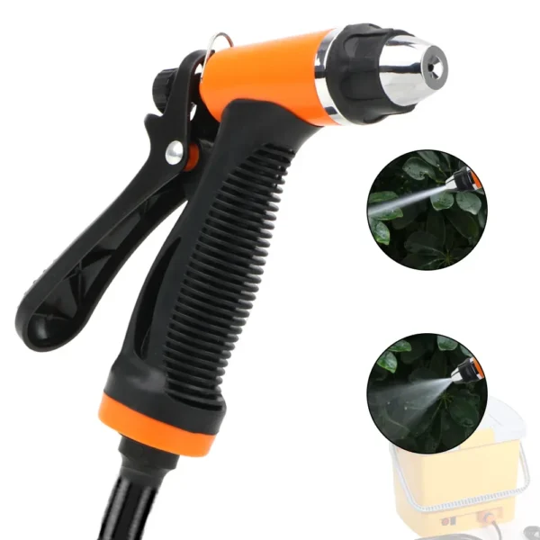 High Pressure Garden Spray Gun, Water Sprayer for Car Wash, Plant Watering, Adjustable Sprinkle Nozzle - Image 2