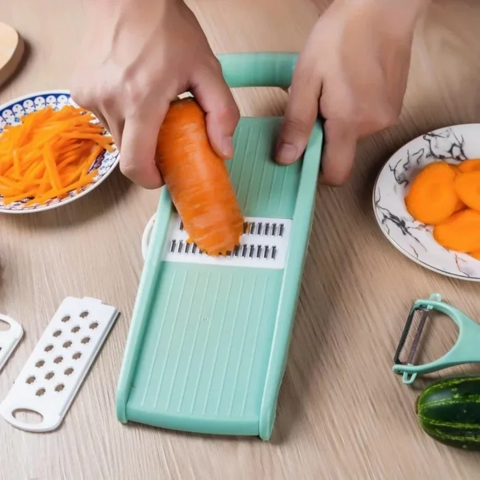 Vegetable Fruit Slicer Multifunctional Manual Food Grater Cutter Potato Household Chopper Kitchen Veggie Dicer Gadgets - Image 2