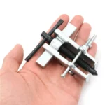 Two Claws Bearing Gear Puller Hand Tool 65mm Puller Hand Tools Pump Wall Pulley Steel Remover Straight Type - Image 5
