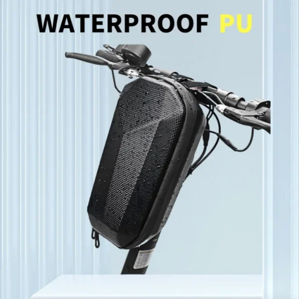 Electric Scooter Bag Storage Electric Bike Handlebar Bag Scooter Storage Bag with Large Capacity Waterproof Front Handlebar Bag - Image 3