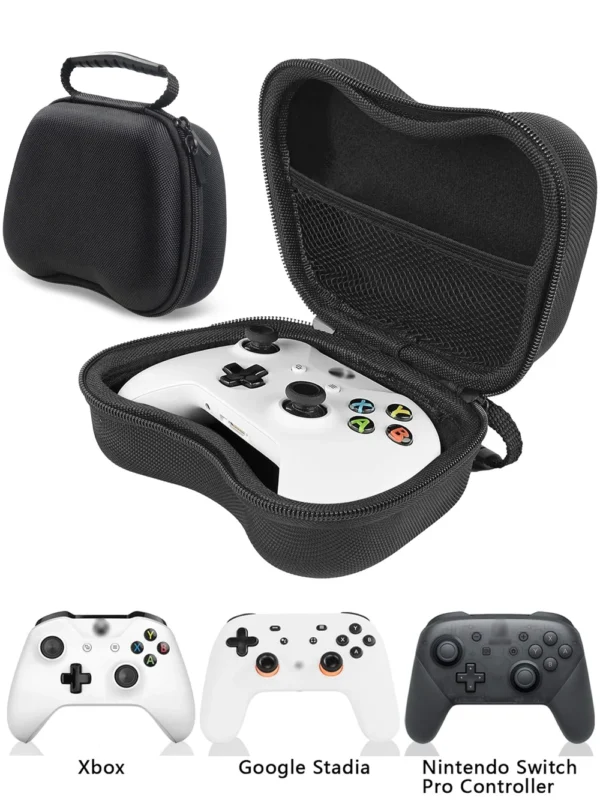 kf-Sd4ce8f2ad8fa42b3aacfe5ead6f7bb1di Suitable for PS5/XBOX series X/S/SWITCH game boards, controller travel carrying hard protection box Travel Controller Case - Image 1
