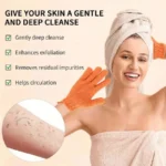 2pcs/6pcs/12pcs Reversible Exfoliating Shower Gloves, Body Scrub Gloves, ,Cleansing Tools Bath Towel Bath Products Back Scrub - Image 5