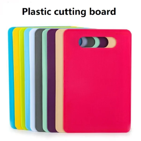 Creative PP Square Chopping Board, Non-Slip Vegetable & Fruit Cutting Board, Easy to Clean Kitchen Tool - Image 5