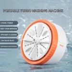 3 Gear Timing Mini Washing Machine Portable Rotating Turbine Washing Machine Underwear Socks Baby's Clothes Washing Machine - Image 3