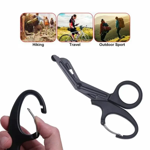 Carbou 18.5cm EMT Trauma Bandage Shears Medical Scissors Emergrncy EDC Outdoor Gear Tactical Rescue First Aid - Image 4