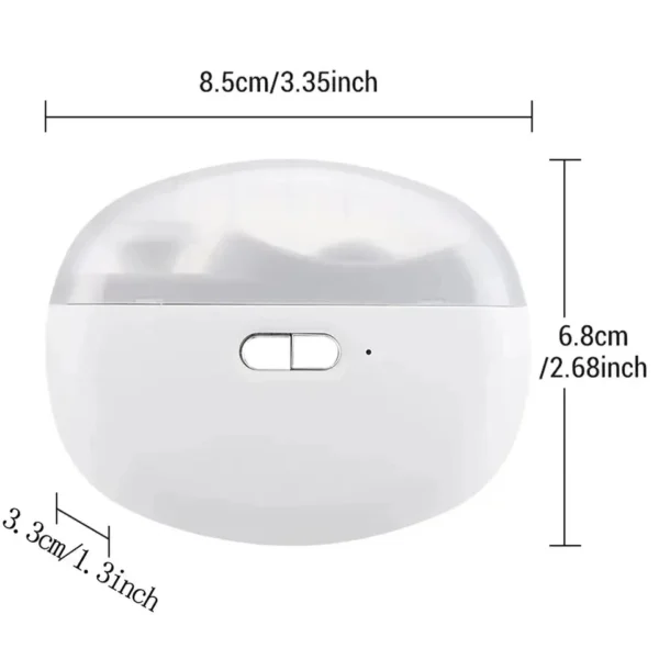 Electric Nail Clipper Grinding and Polishing 2 in 1 Multifunctional Portable Automatic Nail Grinder Electric Manicure Tool - Image 6