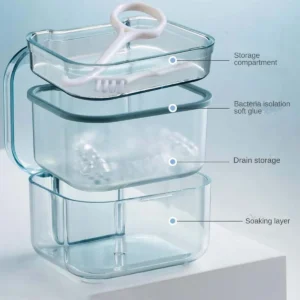 Invisible Braces, Orthodontic Retainers, Storage Boxes, Dental Braces, Portable Portable Denture Storage Boxes