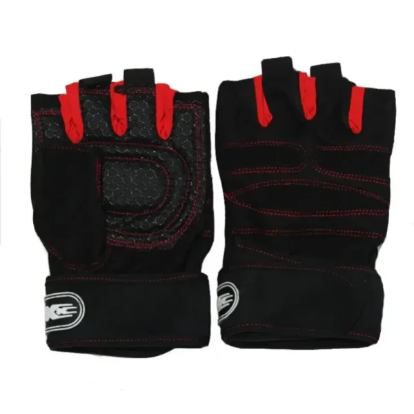 Fitness Half Finger Gloves Men And Women Wrist Guard Sports Dumbbell Riding Non Slip Horizontal Bar Exercise Training - Image 3