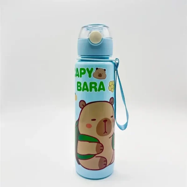 700ml Leak-Proof Water Bottle Visually Appealing Bear Water Bottle with Carry Strap - Portable for Sports & Fitness BPA Free - Image 4