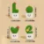 Love-Cactus 4pc
