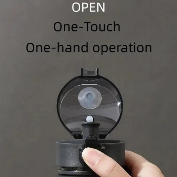 1PCS Portable BPA Free Leak Proof Sports&Fitness Frosted Water Bottle High Quality Children and Adults Casual Water Cup - Image 4