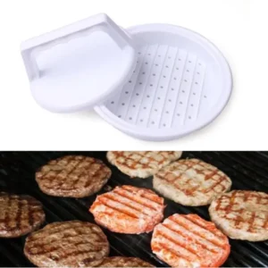 1PC Stuffed Hamburger Press, Plastic Burger Maker Mould for Grill & BBQ, Meat Patty Press Kitchen Tool