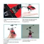 Rechargeable Mini RC Drone Remote Safe Fall-resistant RC Helicopters Drone Children Toys - Image 2