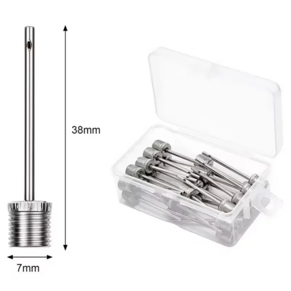 5/10/20PCS Sport Ball Inflating Pump Needle For Football Basketball Soccer Inflatable Air Valve Adaptor Stainless Steel Pump - Image 4