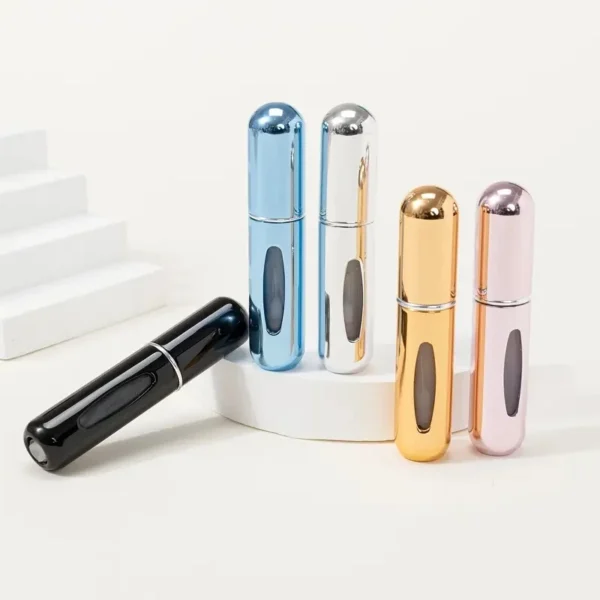 Portable Mini Travel High-end Perfume Bottle Base Refill Bottle Straight Charging Small Sample Perfume Aluminum Material - Image 5