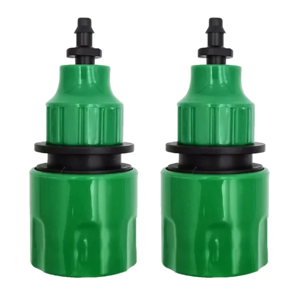 5pcs Water Pipe Quick Connector Plastic Hose Pipe Connector For Garden Pipeline Drip Irrigation System Watering Equipment Parts - Image 2