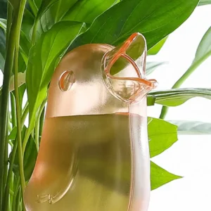 Automatic Flower Waterer, Self-Watering Water Balloon, Bird Shaped Hand Blown Plastic Plant Waterer for Home Garden