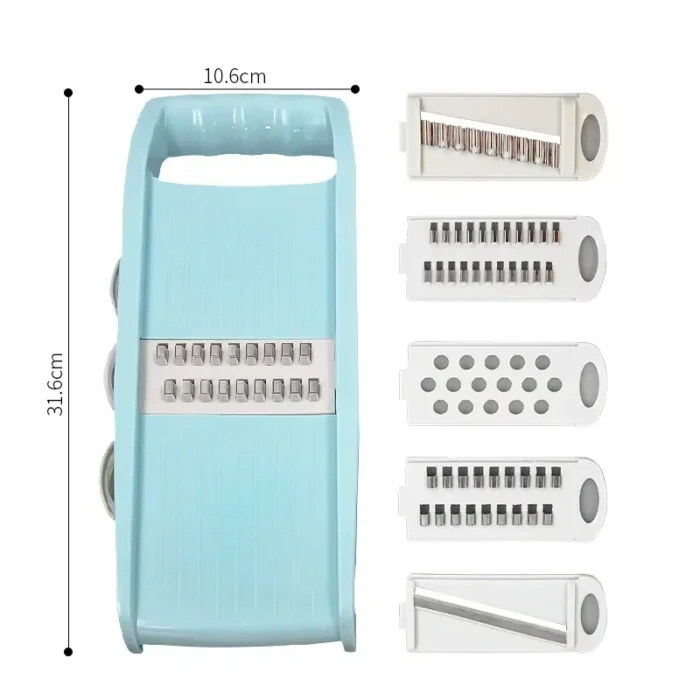 Vegetable Fruit Slicer Multifunctional Manual Food Grater Cutter Potato Household Chopper Kitchen Veggie Dicer Gadgets - Image 4