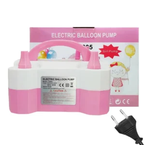 Electric Balloon Inflator Balloon Inflator Pump Can Inflate Two At The Same Time Has Two Modes Good For Decorating The Room