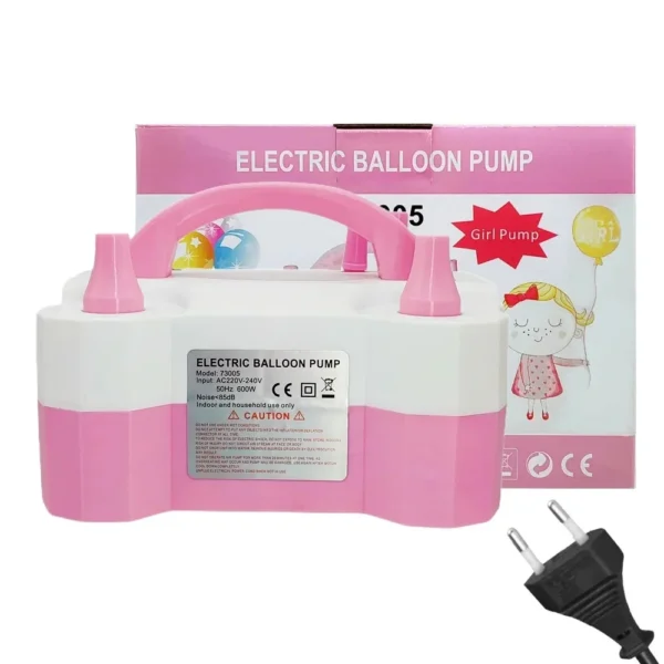 Electric Balloon Inflator Balloon Inflator Pump Can Inflate Two At The Same Time Has Two Modes Good For Decorating The Room - Image 4