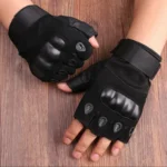 Tactical Hard Knuckle Half Finger Gloves Men Army Military Combat Hunting Shooting Airsoft Paintball Police Duty Fingerless - Image 3