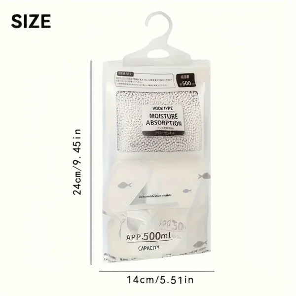 Reusable Moisture Absorber Bag Deodorizer for Closet Wardrobe Clothes No Electricity Needed Home Humidity Control Anti Mold Safe - Image 3