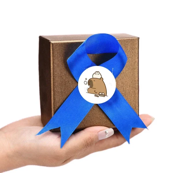 500pcs/Roll Cute Capybara Sticker Waterproof Graffiti Aesthetic Decorative Luggage Laptop Cup Phone Diary Book Kids Stickers Toy - Image 5