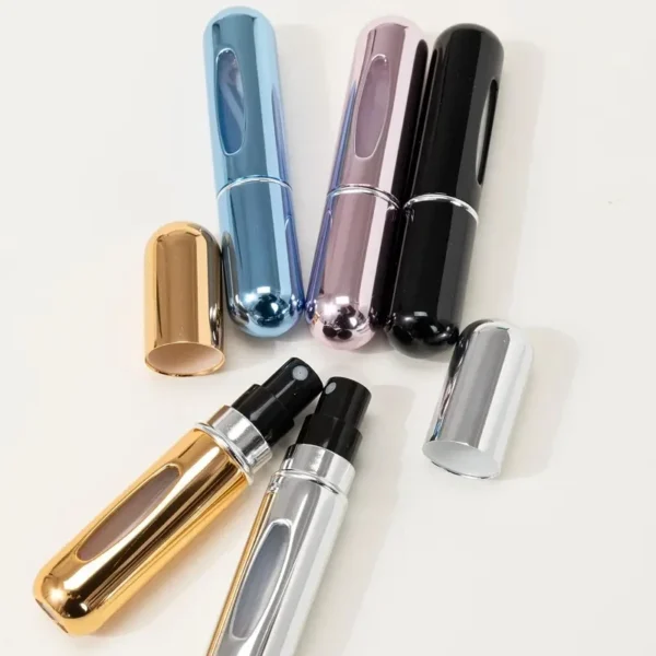 Portable Mini Travel High-end Perfume Bottle Base Refill Bottle Straight Charging Small Sample Perfume Aluminum Material - Image 6