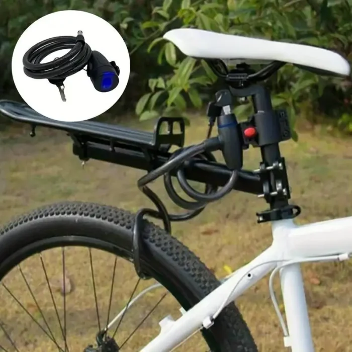 kf-Sfcef2c77307c4fe8bea13423b9b11294D Heavy Duty Motorcycle Chain Lock 80cm Metal Anti Theft Bike Lock with 2 Keys for Maximum Security and Reinforcement of Bicycle - Image 5