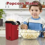 Popcorn Machine High Popping Rate Fully Automatic Popcorn Machine Electric Air Popper Mini Popcorn Machine for Home Kitchen - Image 2