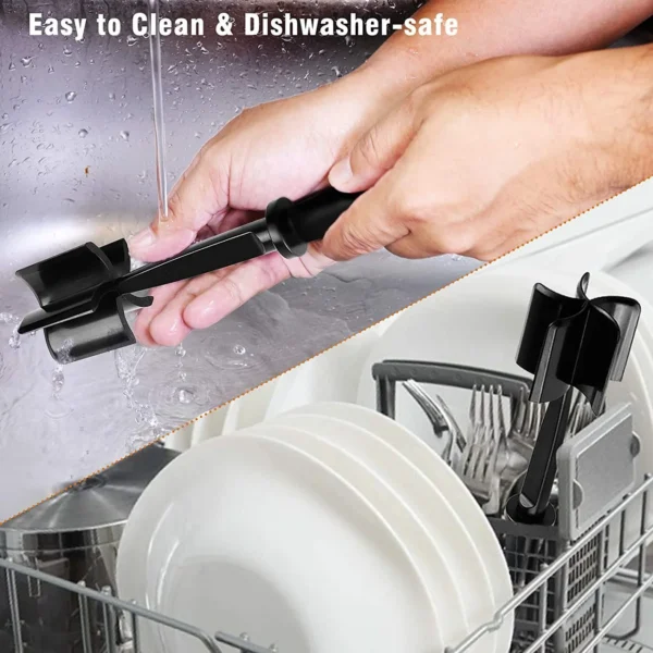 1pc Meat Chopper, Hamburger Chopper, Premium Heat Resistant Masher And Smasher For Hamburger Meat, Ground Beef, Ground Turkey - Image 4