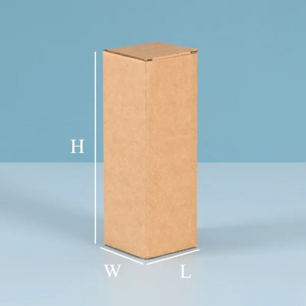 Get 20pcs Rectangular Paper Packaging Box Small Empty Corrugated Box Box for Umbrella Cardboard Packaging Universal Paper Carton - Image 2