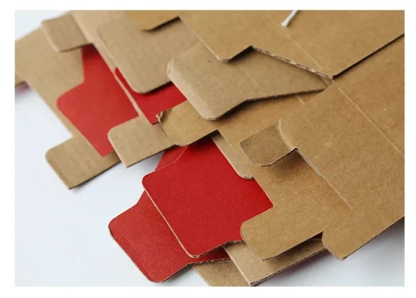 Get 10pcs Red Scented Candle DIY Packaging Box Simple Empty Packaging Gift Box Kraft Paper Weddy Candy Box - Image 6