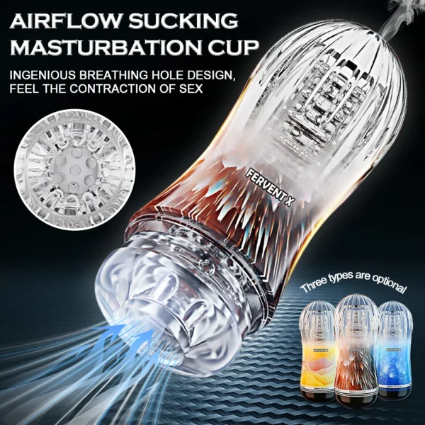 Male Masturbators Cup Vagina Vacuum Soft Pussy Endurance Exercise Masturbation Sex Toys Pocket Manual Masturb Cup for Men - Image 6