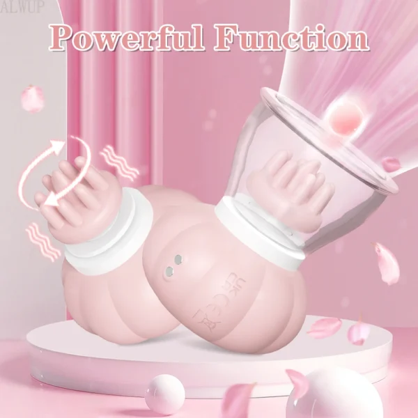 Breast Massager Vibrator Licking Tongue Clitoral Stimulation Sucking Nipple Oral Female Masturbation Tools Sex Toys for Women - Image 4