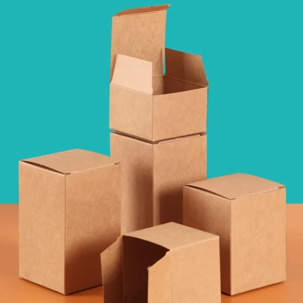 Get 50pcs DIY Kraft Packaging Boxes White Paper Cardboard Box for Packing DIY Candy Handmade Soap Gift Boxes Height 3cm-13cm - Image 2