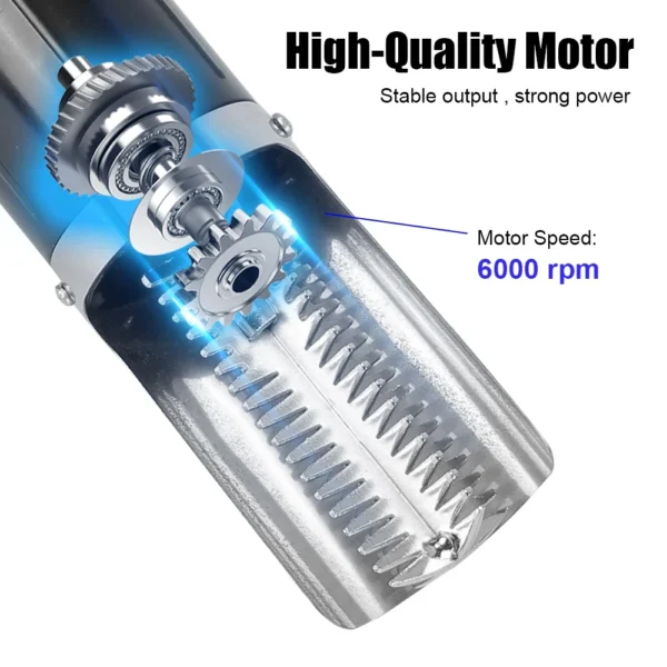 HOMEFISHSeafood Tools 6000 RPM Fish Scale Planer Fishing Scalers Scraper EU Plug Electric Fish Remover Cleaner - Image 3